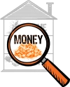 House Magnifying Glass Money V3